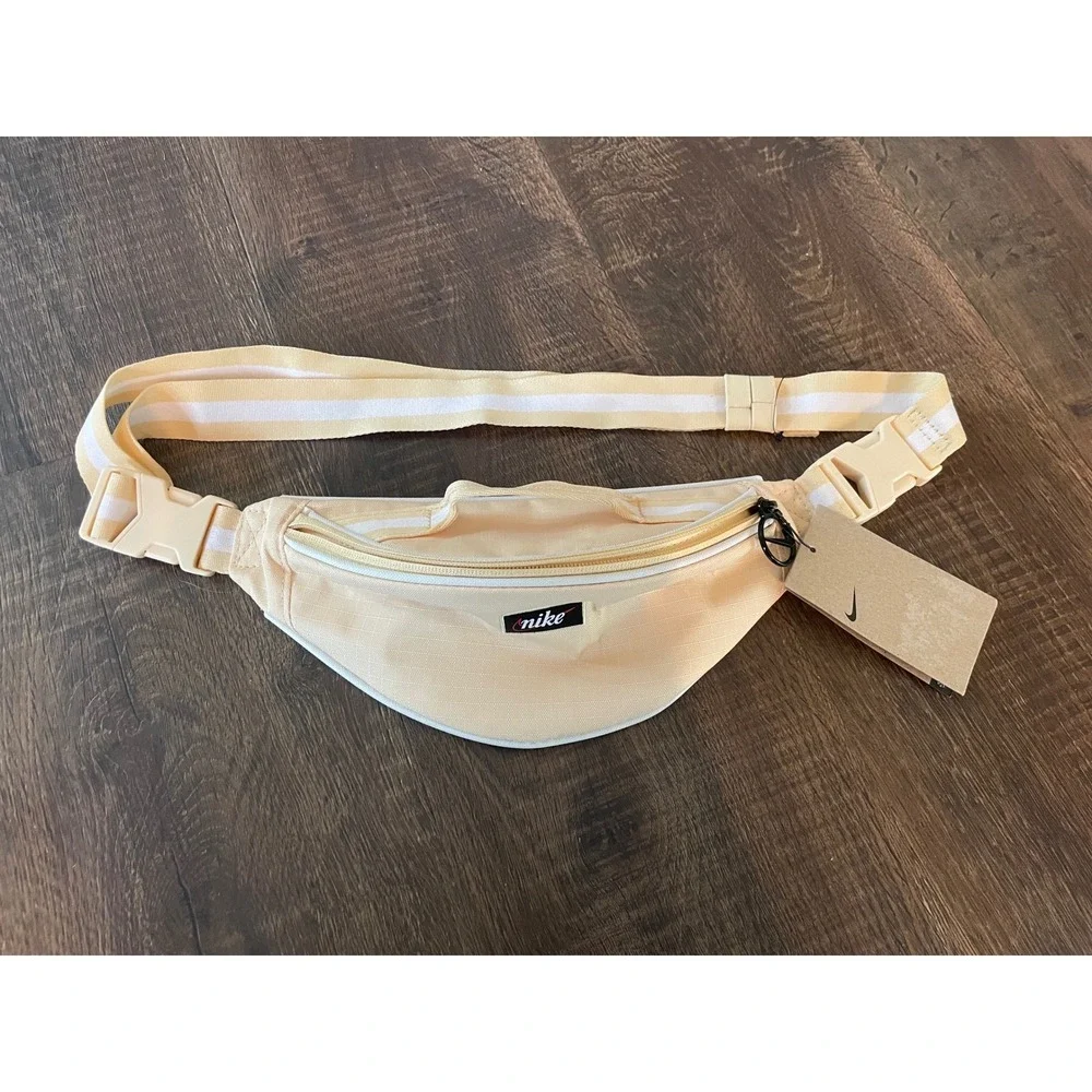 Nike Pale Yellow Crossbody  Belt Bag‎